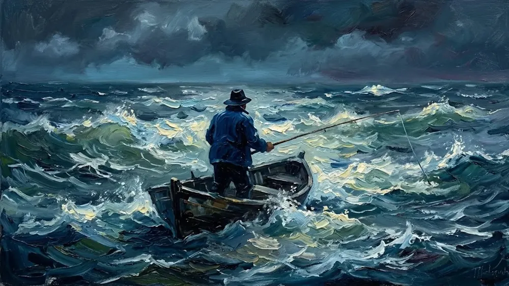 Painterly artwork and illustration