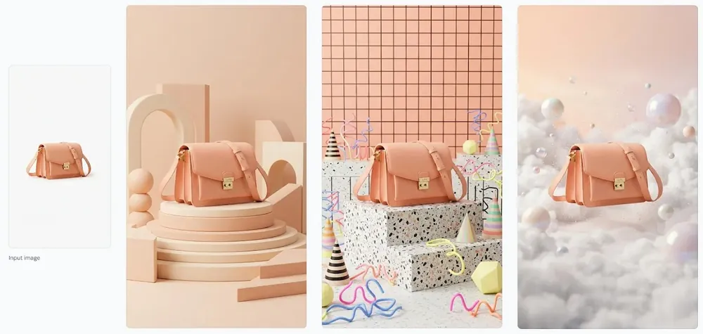 The same product across campaign scenes
